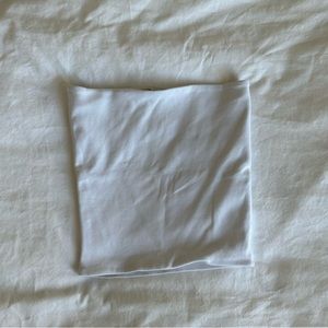 Zara white tube top